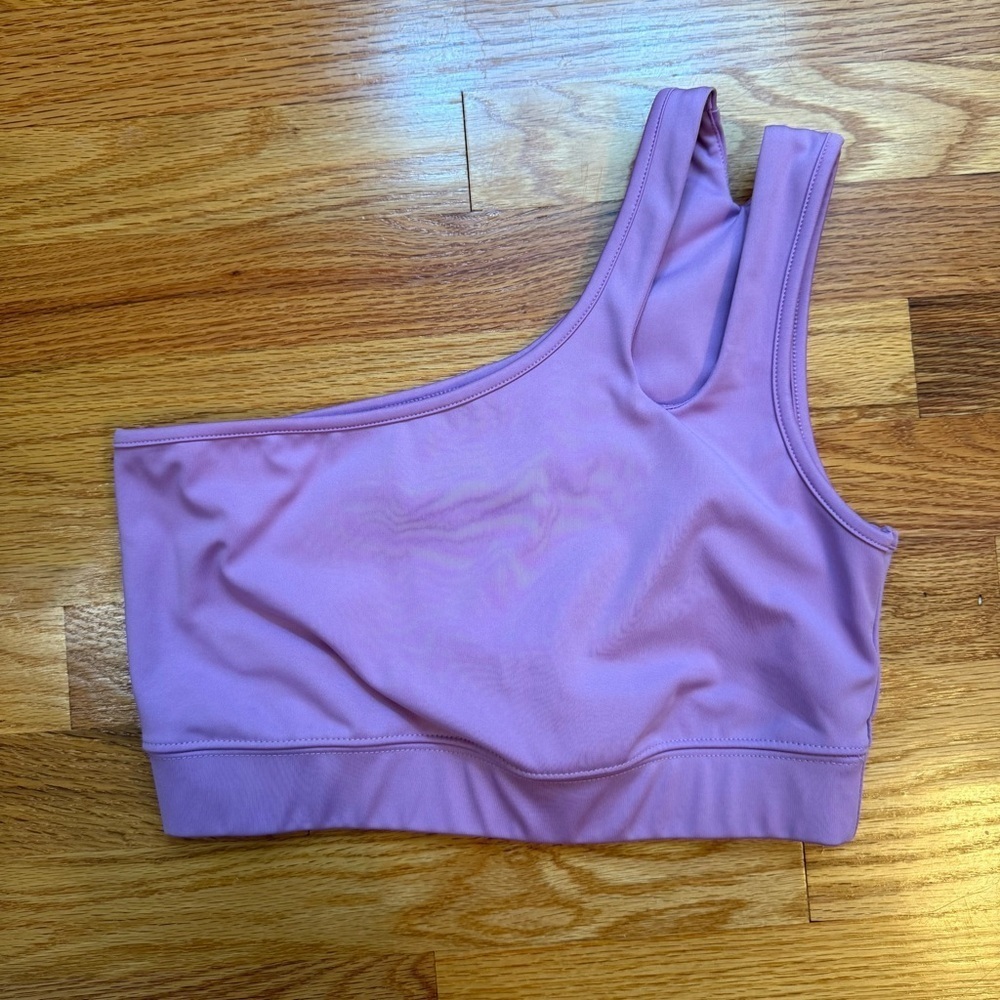 YEAR OF OURS Robin Tulip Purple Activewear Set Sports Bra & Leggings Sz Medium - Picture 5 of 13